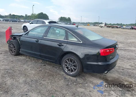 2014 Audi A6 2.0T Premium из США, поврежденный, VIN WAUGFAFC0EN101003